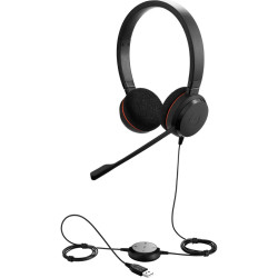 Jabra Evolve 20 SE, Stereo, MS, Leatherettes	